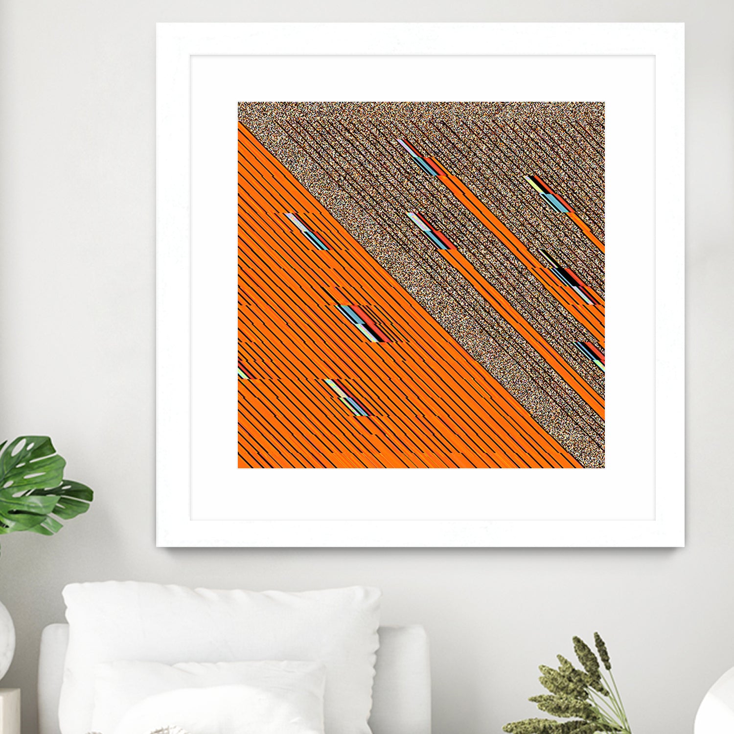 omamatia by vivi melignon on GIANT ART - orange digital painting