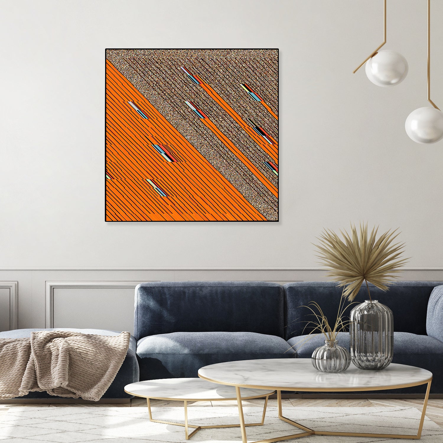 omamatia by vivi melignon on GIANT ART - orange digital painting