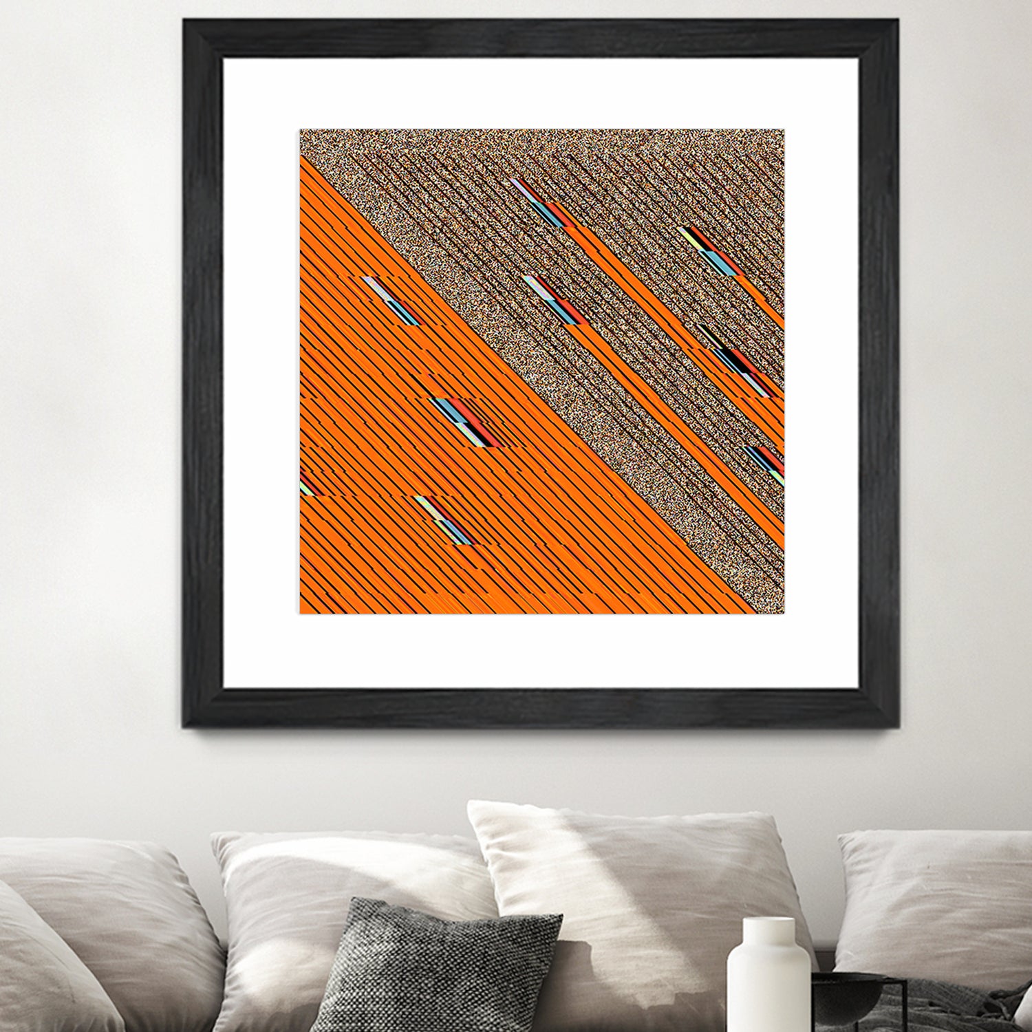 omamatia by vivi melignon on GIANT ART - orange digital painting