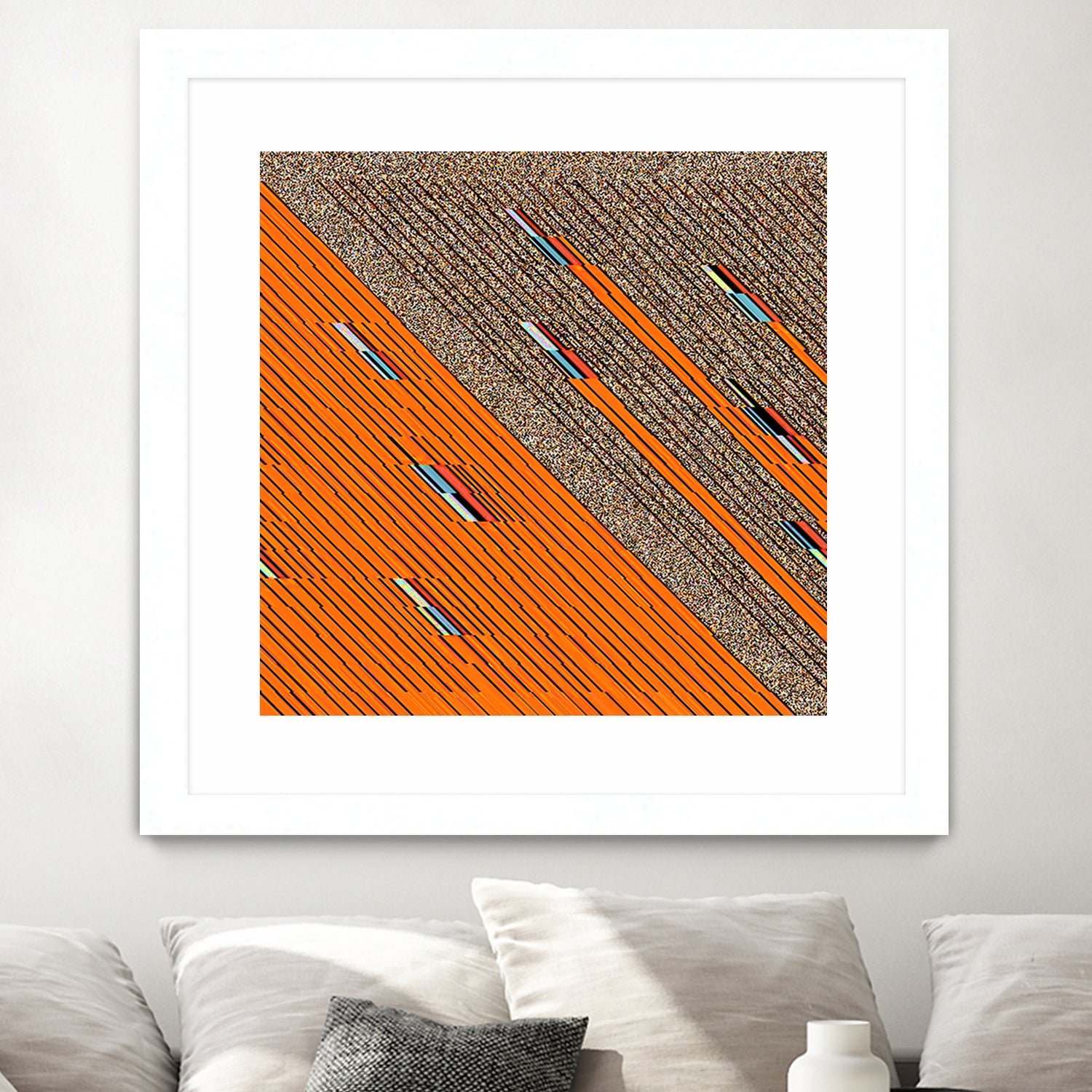 omamatia by vivi melignon on GIANT ART - orange digital painting