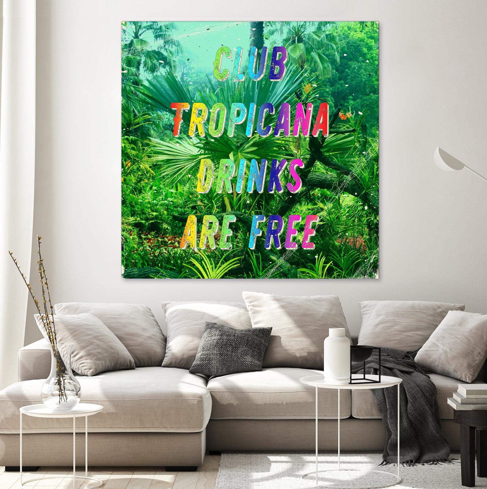 Club Tropicana-#2 by Ralph Frankenberg on GIANT ART - green photo illustration