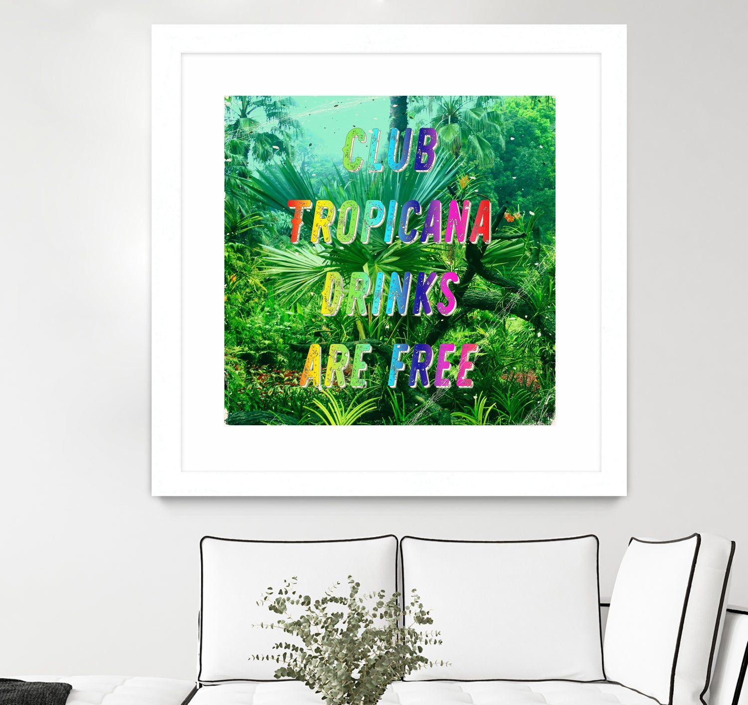 Club Tropicana-#2 by Ralph Frankenberg on GIANT ART - green photo illustration