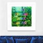 Club Tropicana-#2 by Ralph Frankenberg on GIANT ART - green photo illustration