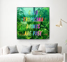 Club Tropicana-#2 by Ralph Frankenberg on GIANT ART - green photo illustration