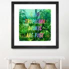 Club Tropicana-#2 by Ralph Frankenberg on GIANT ART - green photo illustration