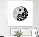 Yin & Yang by Caroline BESSIERES on GIANT ART - black digital drawing