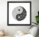 Yin & Yang by Caroline BESSIERES on GIANT ART - black digital drawing