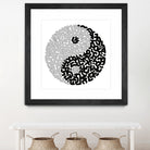 Yin & Yang by Caroline BESSIERES on GIANT ART - black digital drawing