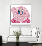 Kirby by Caroline BESSIERES on GIANT ART - pink game design