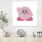 Kirby by Caroline BESSIERES on GIANT ART - pink game design