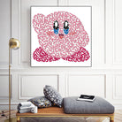 Kirby by Caroline BESSIERES on GIANT ART - pink game design