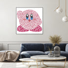 Kirby by Caroline BESSIERES on GIANT ART - pink game design