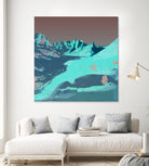 River by Jamison Gish on GIANT ART - blue digital painting