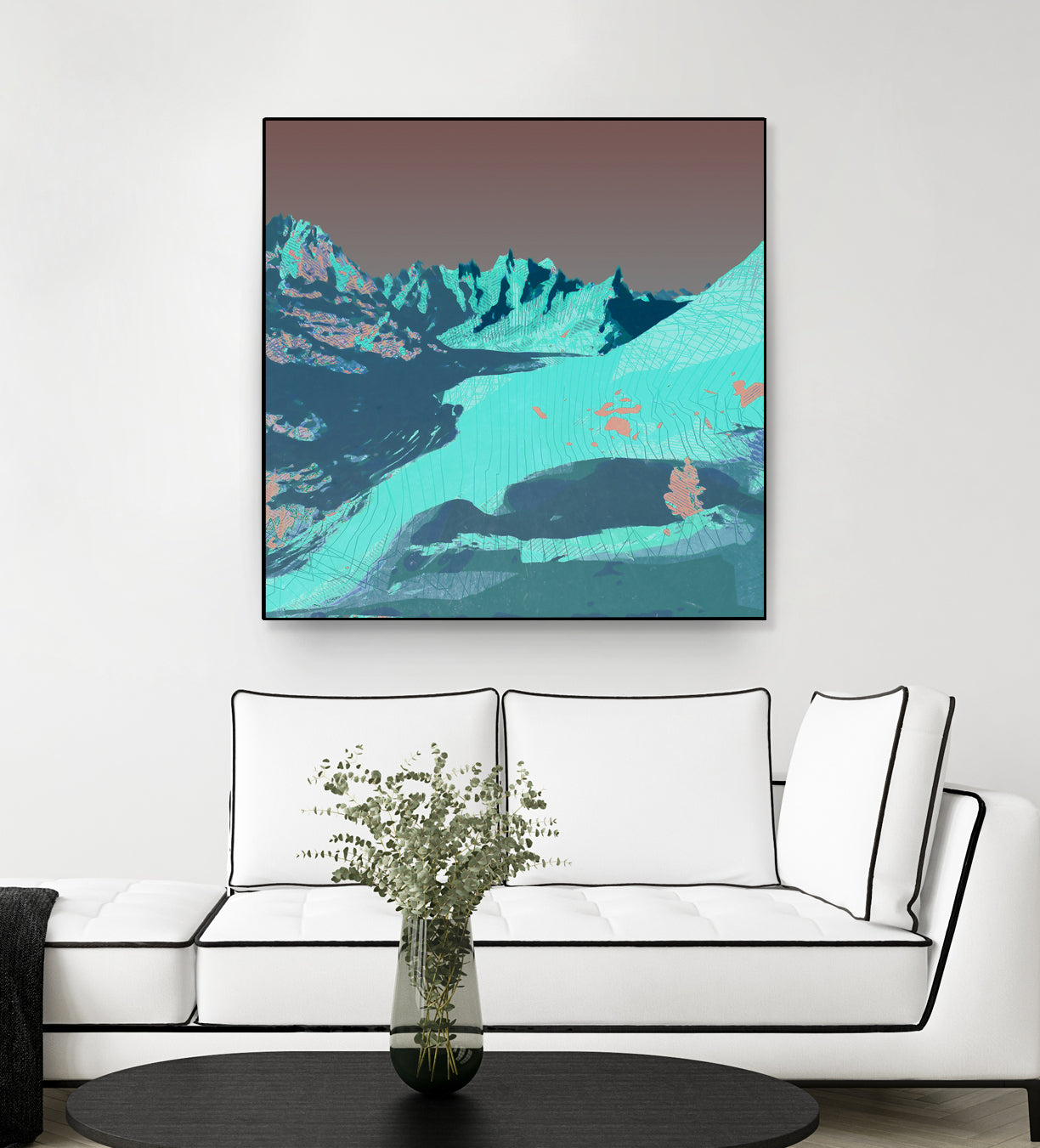 River by Jamison Gish on GIANT ART - blue digital painting