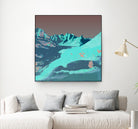 River by Jamison Gish on GIANT ART - blue digital painting