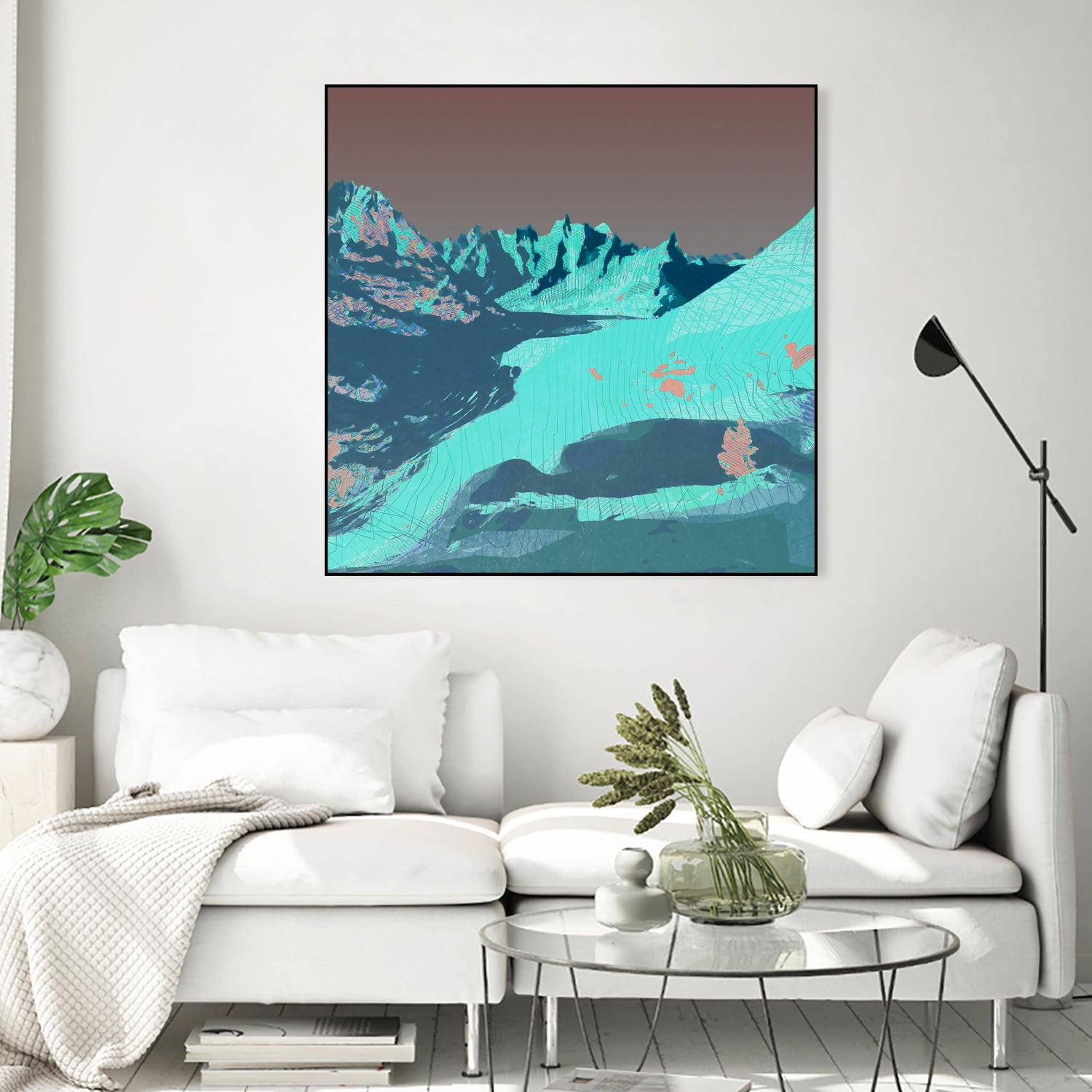 River by Jamison Gish on GIANT ART - blue digital painting