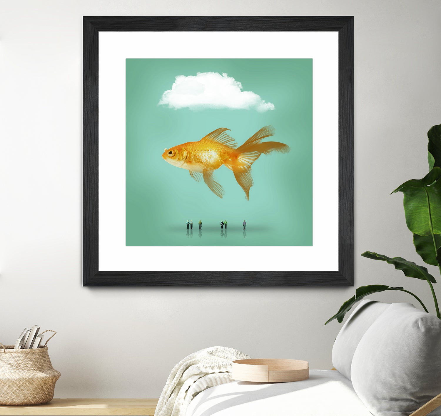 balloon fish by Vin Zzep on GIANT ART - white photo illustration