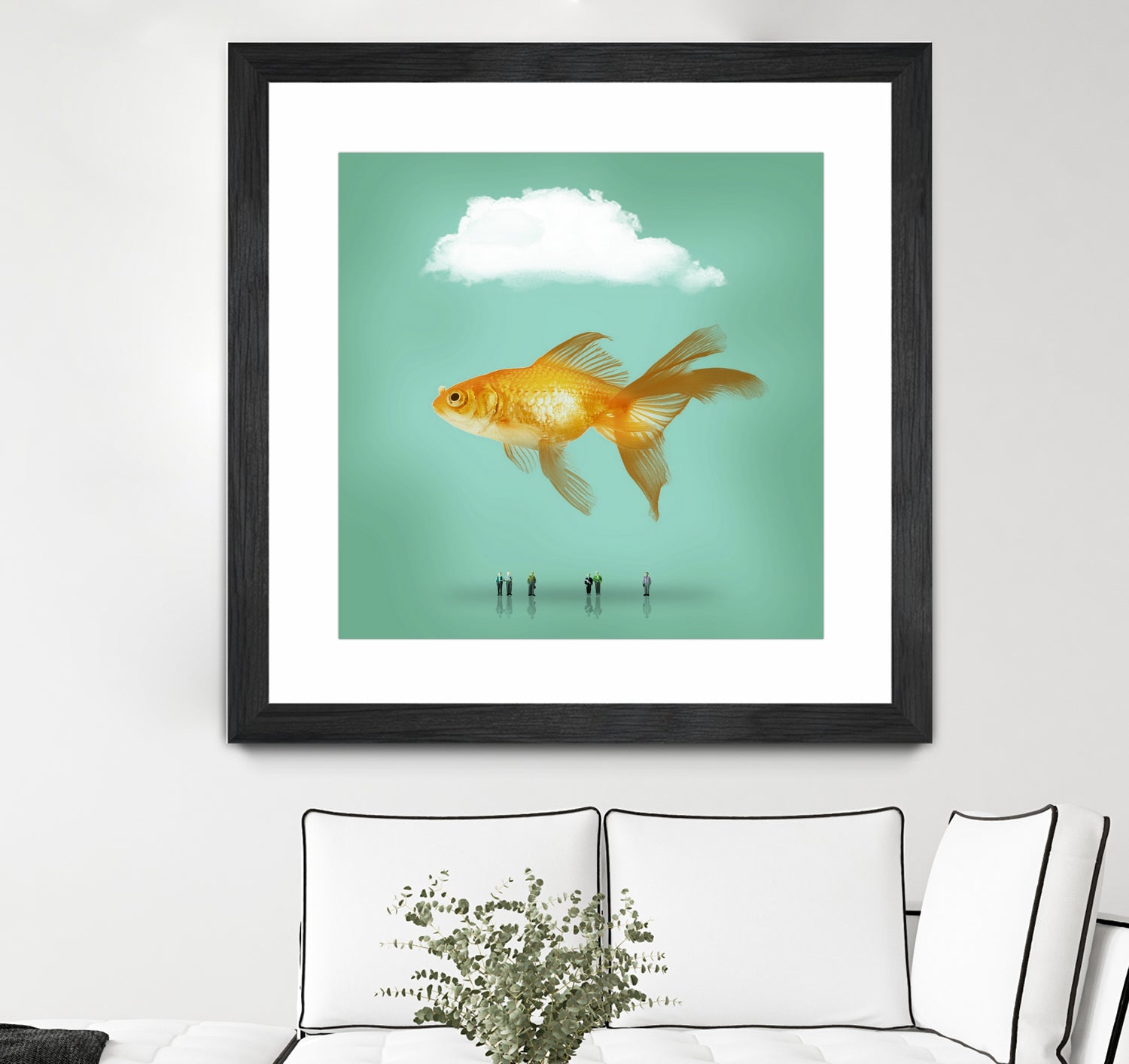 balloon fish by Vin Zzep on GIANT ART - white photo illustration