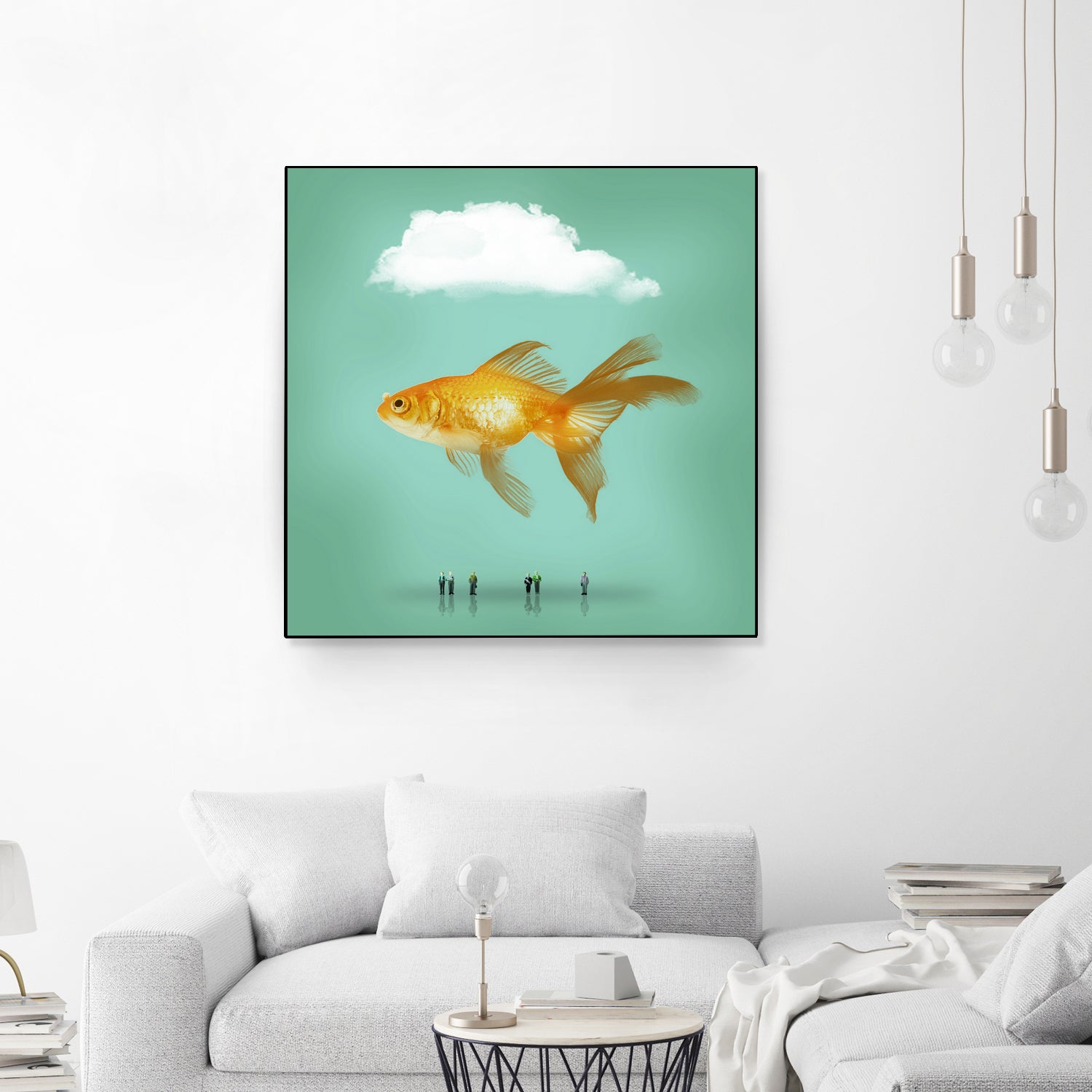 balloon fish by Vin Zzep on GIANT ART - white photo illustration