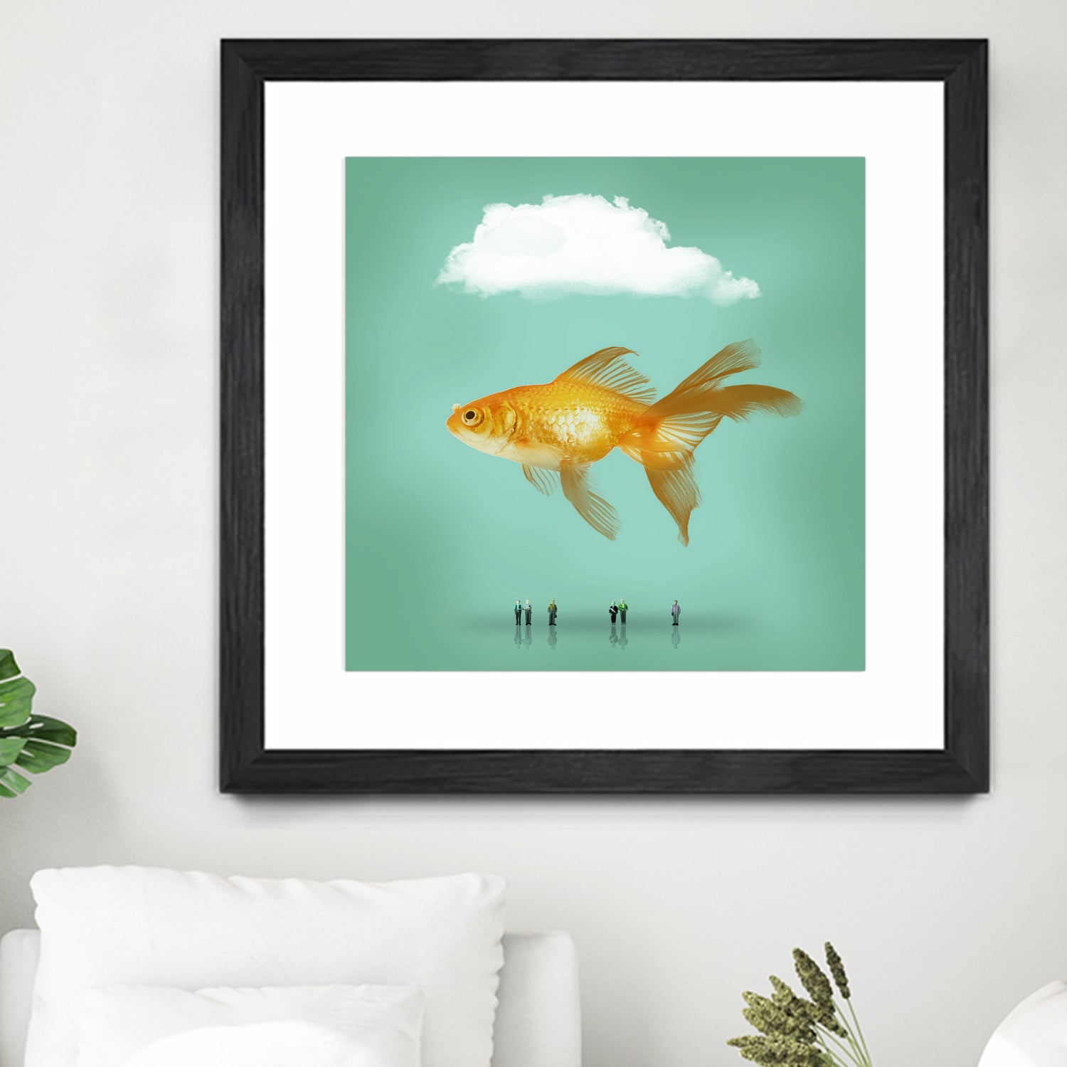 balloon fish by Vin Zzep on GIANT ART - white photo illustration