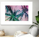 Textured Palms II by Lisa Argyropoulos on GIANT ART - green photo illustration