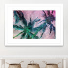 Textured Palms II by Lisa Argyropoulos on GIANT ART - green photo illustration