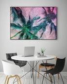 Textured Palms II by Lisa Argyropoulos on GIANT ART - green photo illustration