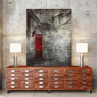 Red Letter Box by Alina Sliwinska on GIANT ART - red mixed media