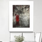 Red Letter Box by Alina Sliwinska on GIANT ART - red mixed media