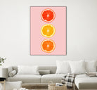 Citrus by Laura Turner on GIANT ART - pink processing/programming