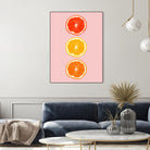 Citrus by Laura Turner on GIANT ART - pink processing/programming