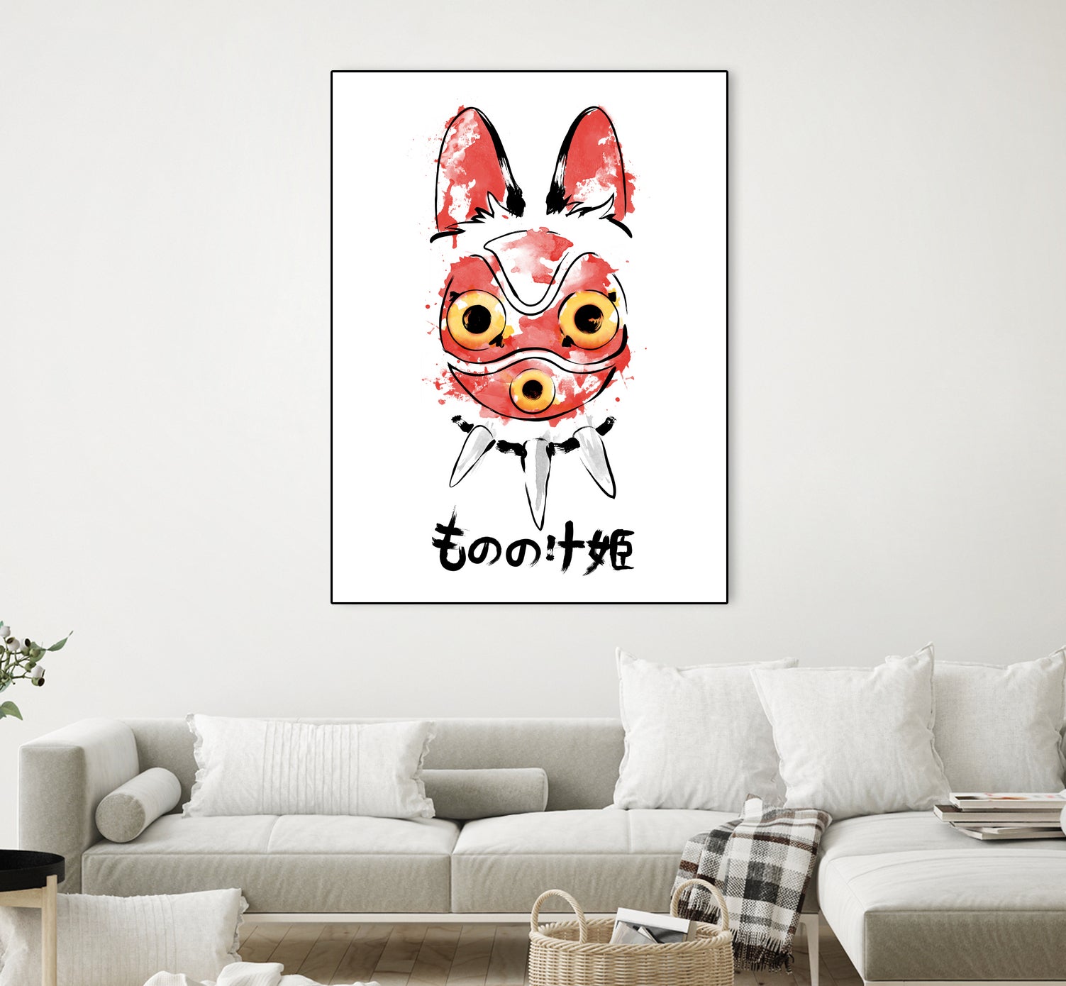 Wolf Girl Mask by Antonio Camarena on GIANT ART - white digital painting