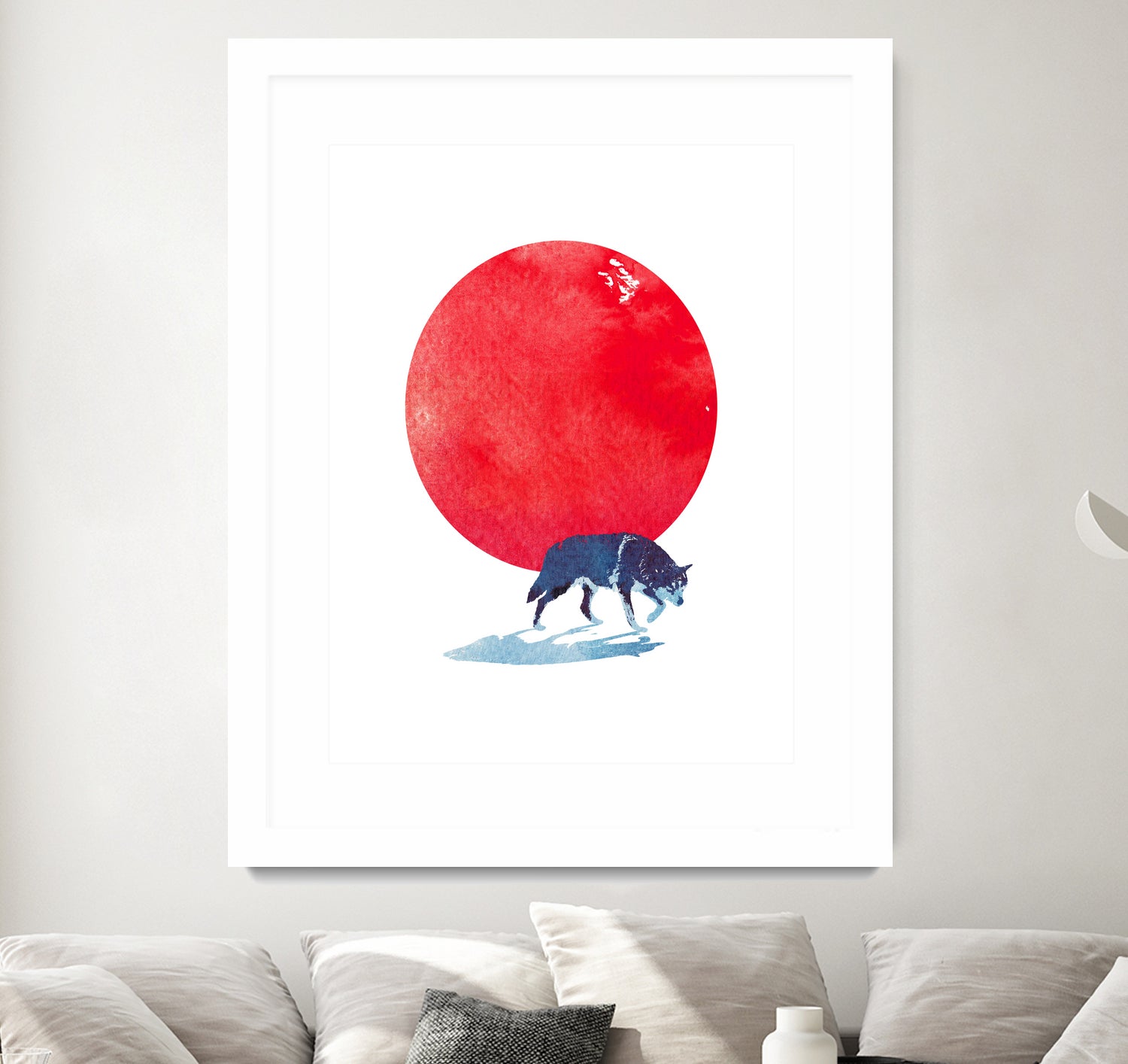 Fear the red by Robert Farkas on GIANT ART - red digital painting