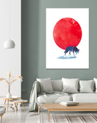 Fear the red by Robert Farkas on GIANT ART - red digital painting