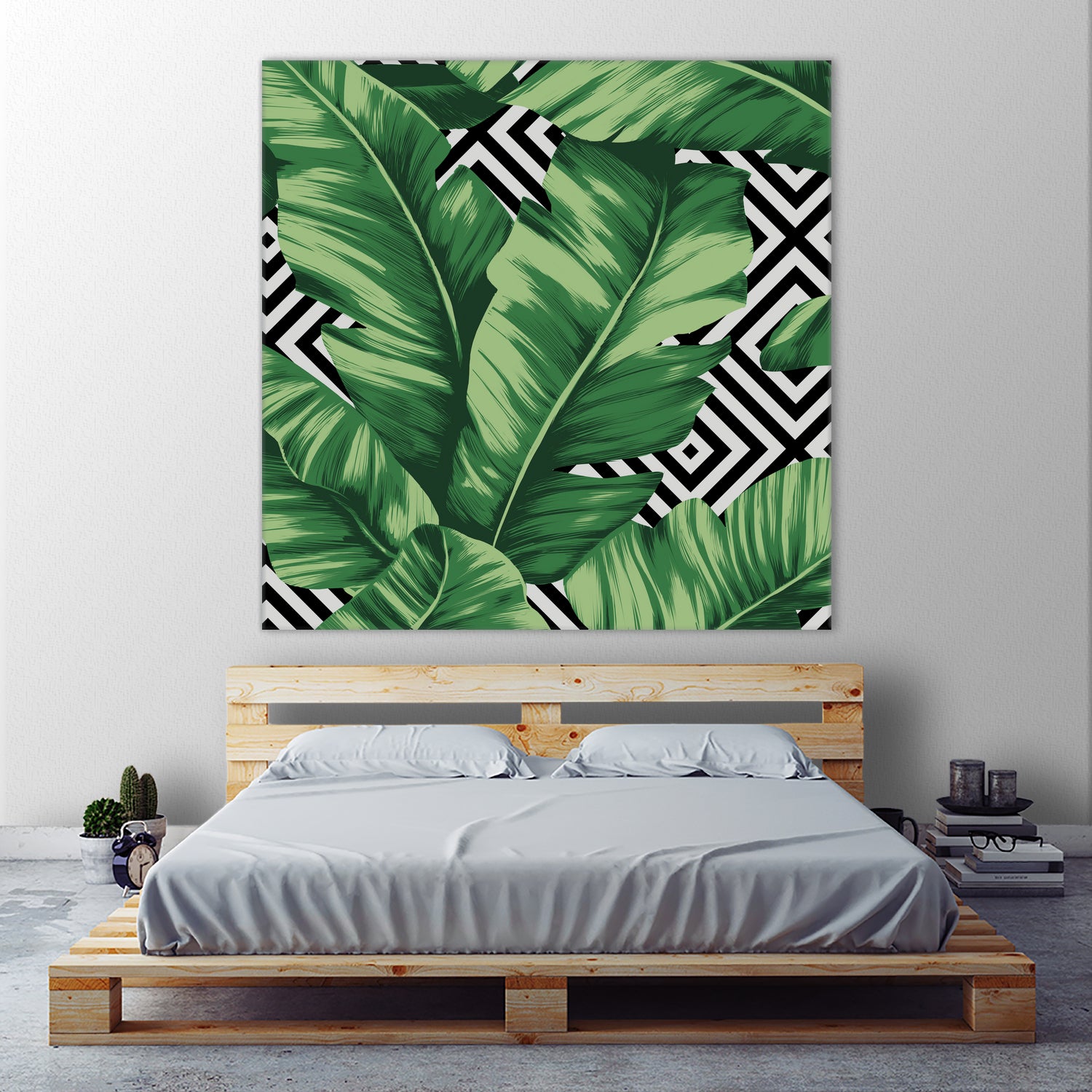 Banana leaf by Paola Morpheus on GIANT ART - green digital painting