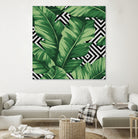 Banana leaf by Paola Morpheus on GIANT ART - green digital painting