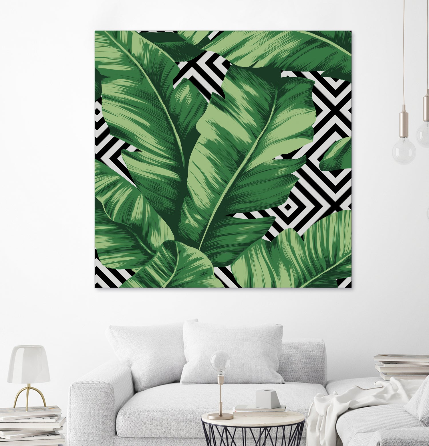 Banana leaf by Paola Morpheus on GIANT ART - green digital painting