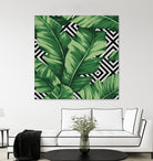 Banana leaf by Paola Morpheus on GIANT ART - green digital painting