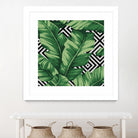 Banana leaf by Paola Morpheus on GIANT ART - green digital painting