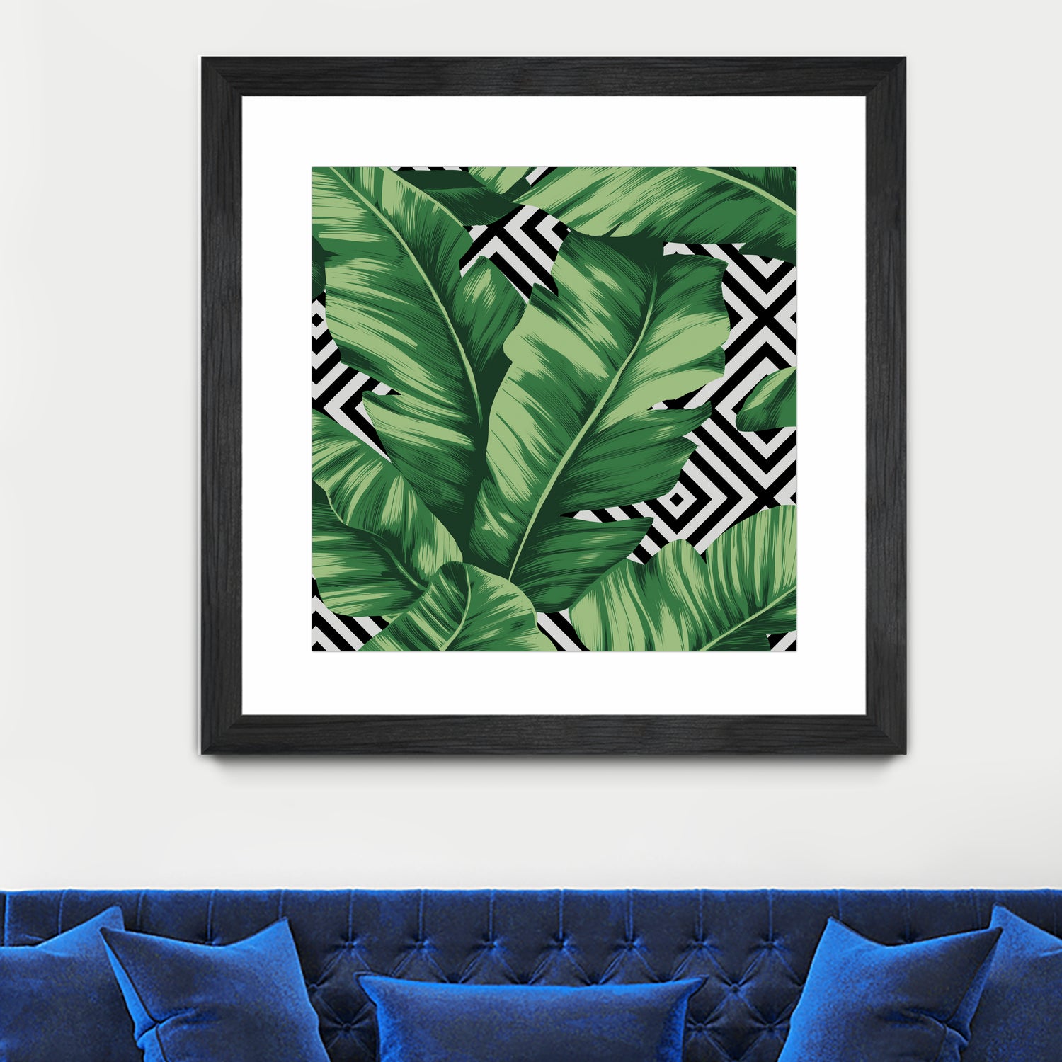 Banana leaf by Paola Morpheus on GIANT ART - green digital painting