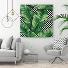 Banana leaf by Paola Morpheus on GIANT ART - green digital painting