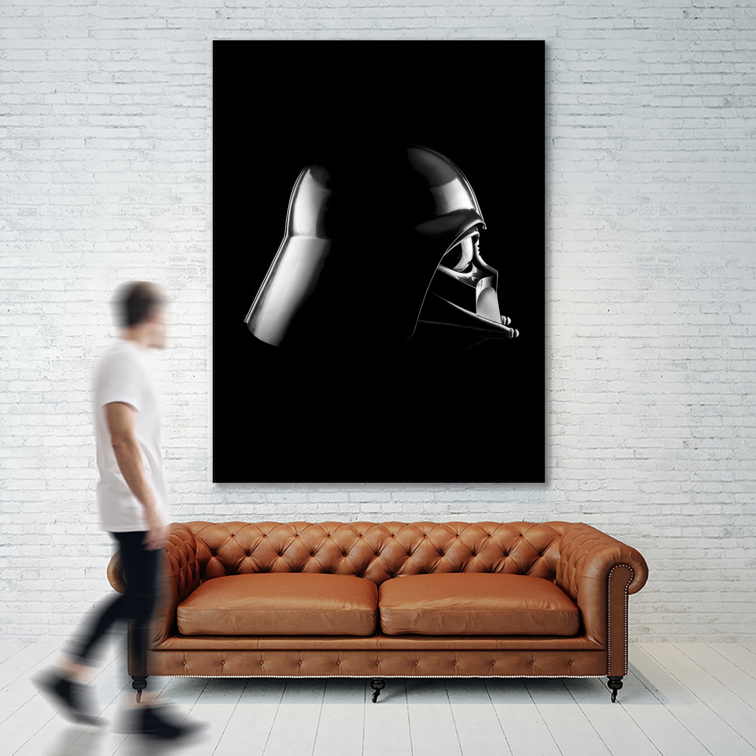 Dark Side - Vader by Paul Hollingworth on GIANT ART - black photo illustration