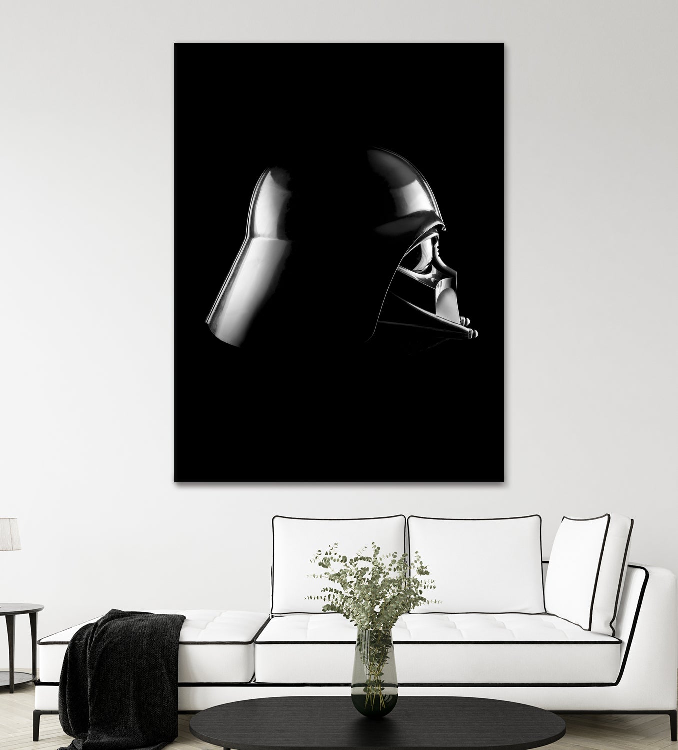 Dark Side - Vader by Paul Hollingworth on GIANT ART - black photo illustration