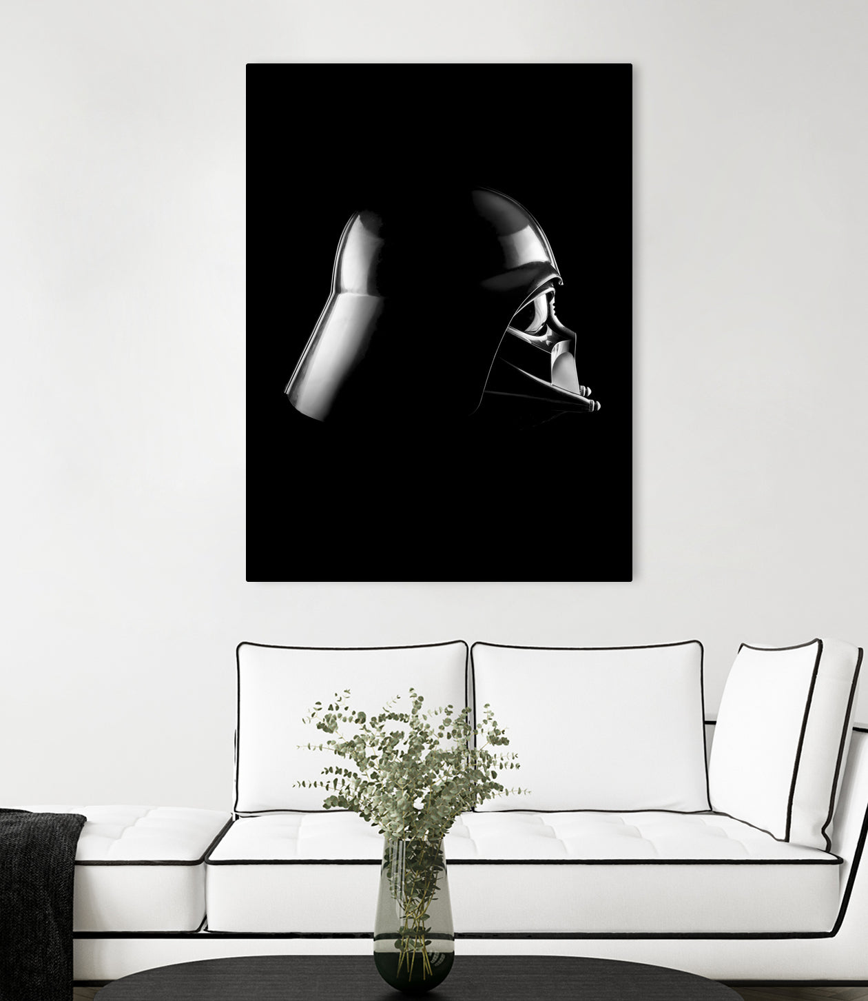 Dark Side - Vader by Paul Hollingworth on GIANT ART - black photo illustration