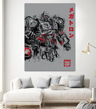 Emperor of Destruction by Antonio Camarena on GIANT ART - gray digital painting