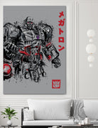 Emperor of Destruction by Antonio Camarena on GIANT ART - gray digital painting