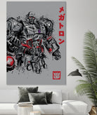 Emperor of Destruction by Antonio Camarena on GIANT ART - gray digital painting