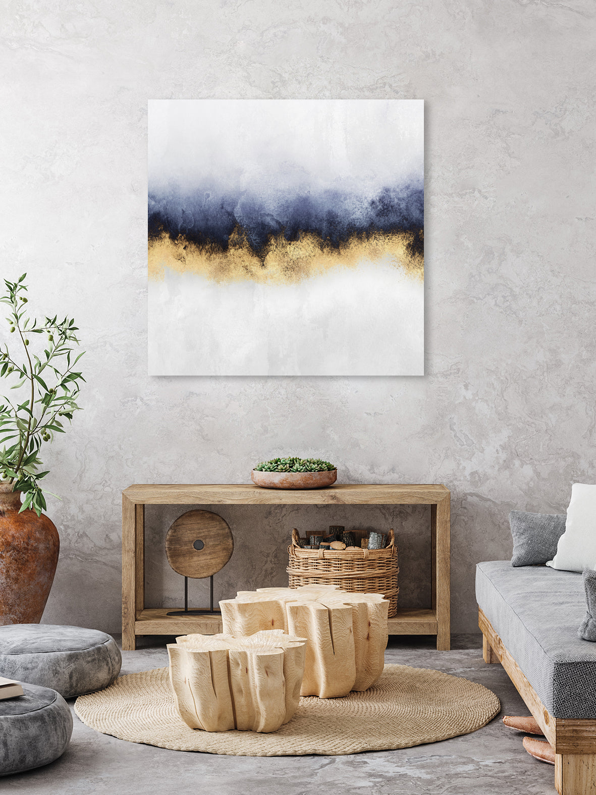 Sky by Elisabeth Fredriksson on GIANT ART - blue digital painting