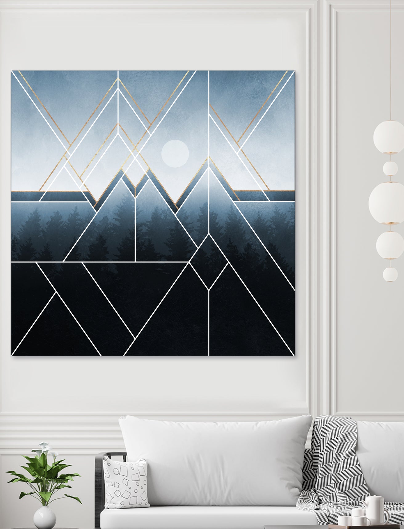 Fading North by Elisabeth Fredriksson on GIANT ART - blue digital painting