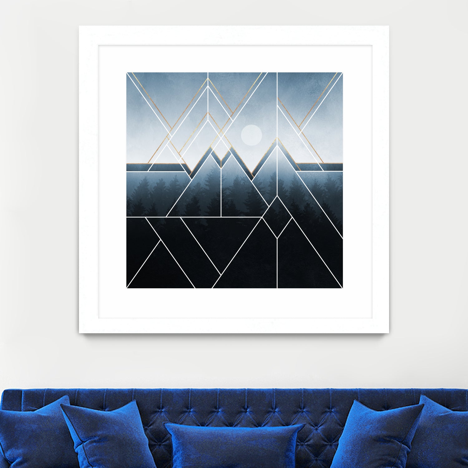 Fading North by Elisabeth Fredriksson on GIANT ART - blue digital painting